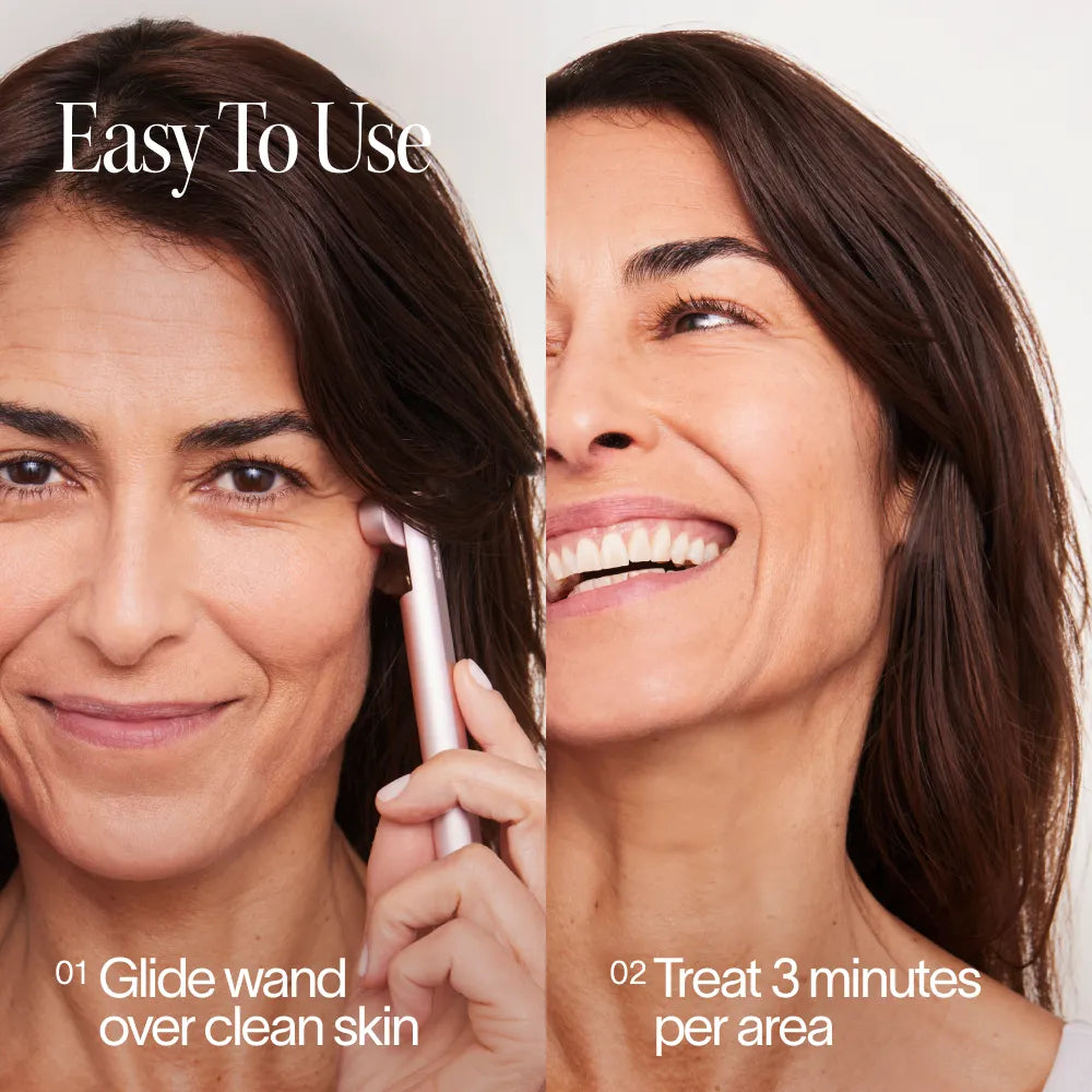 4-In-1 Radiant Renewal Skincare Wand with Red Light Therapy
